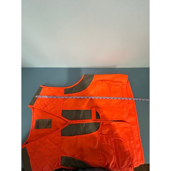 Master Sportsman Hunting Vest size L/XL hunter orange zipper pockets - Picture 2 of 7